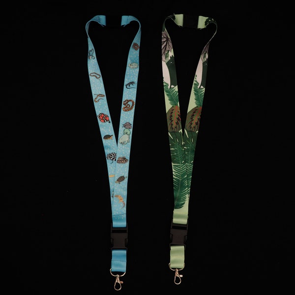 Plant & Reptile/Amphibian Breakaway Lanyards