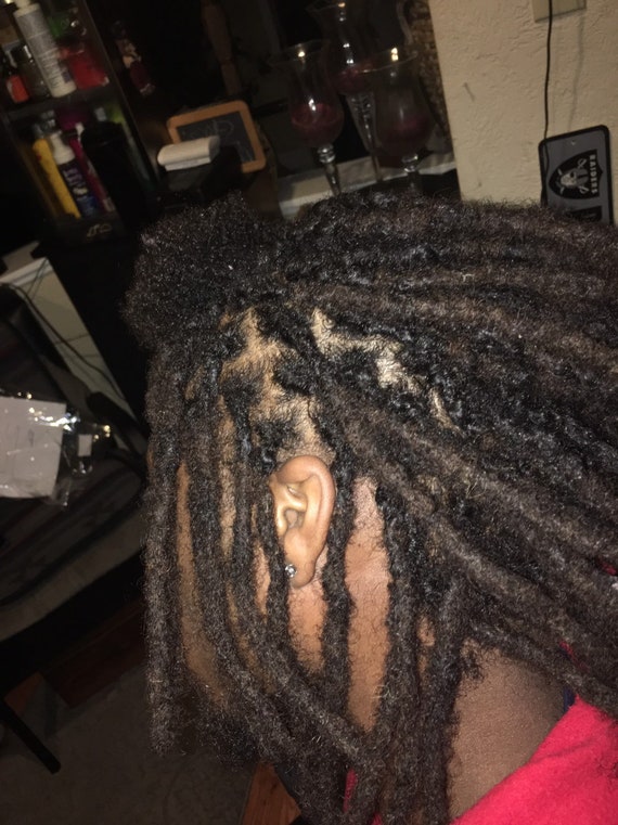 100 Afro Kinky Human Hair Dreadlocks Human Hair 100 Pieces Etsy