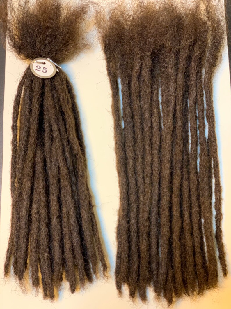 50100 count 100 Afro Kinky Human Hair Dreadlock Extensions Etsy