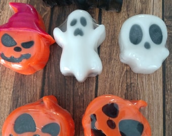 Halloween Soaps, Spooky Soaps, Kids Soap, Halloween Spa Gift, Non Edible Halloween Treat