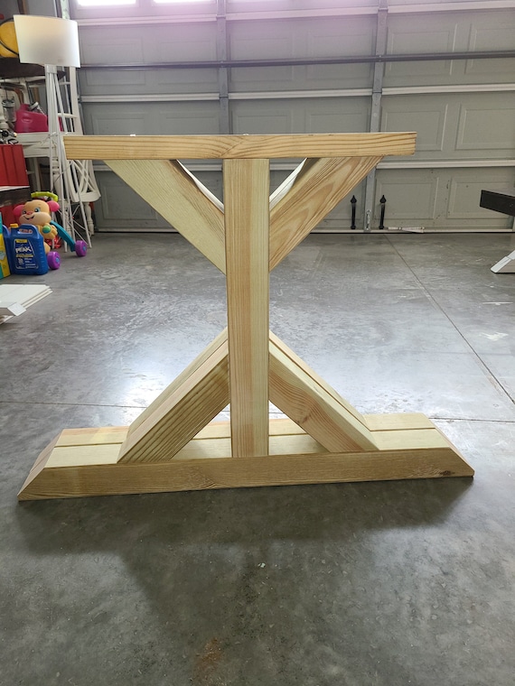 Xbrace Farmhouse Table Legs Etsy