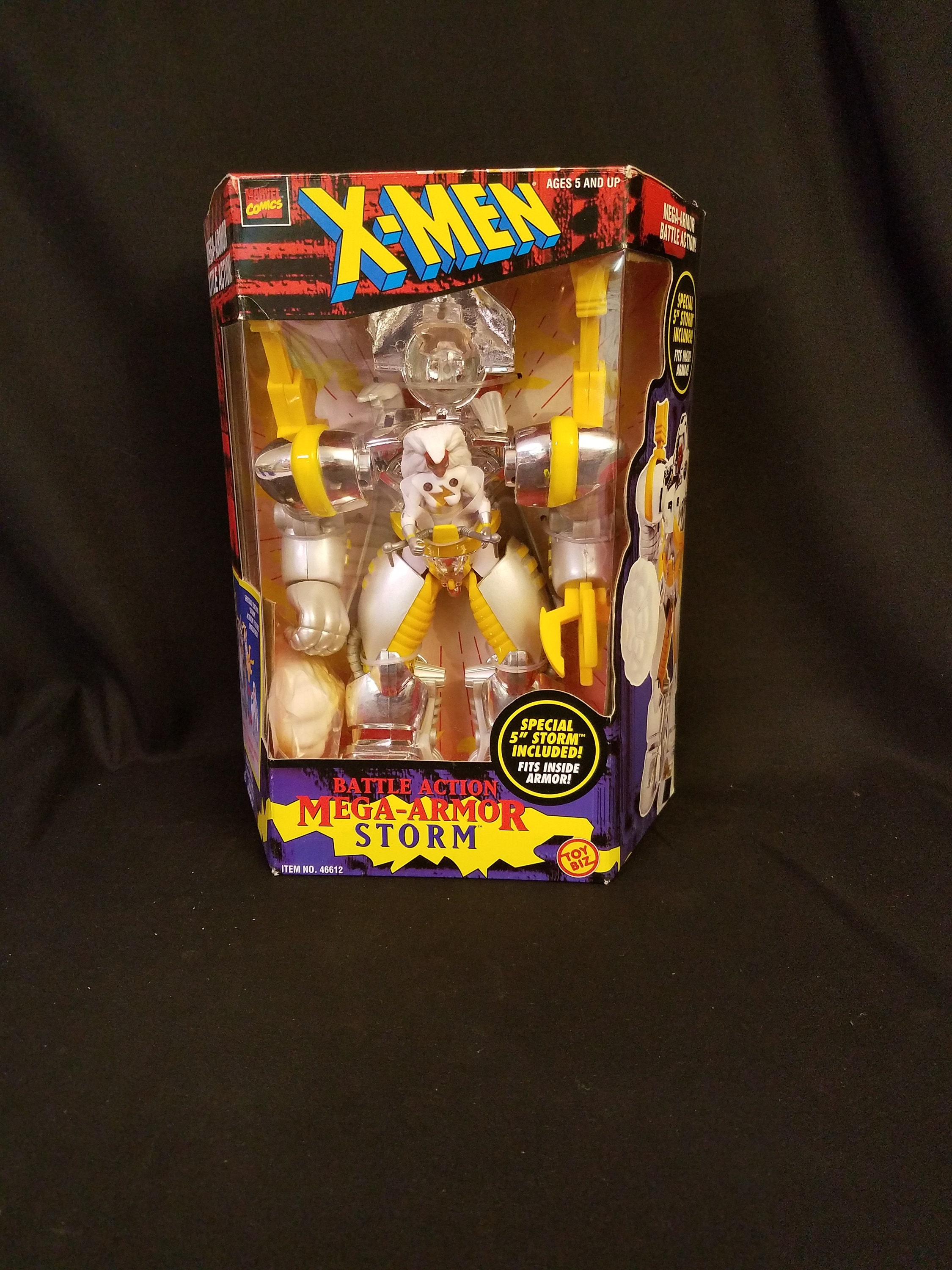 X-men Storm Battle Action Mega-armor Storm 1997 Toy Biz Item