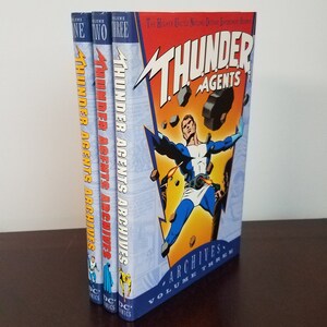 T.H.U.N.D.E.R. AGENTS ARCHIVES Vols. 1-3 hardcover set DC Comics