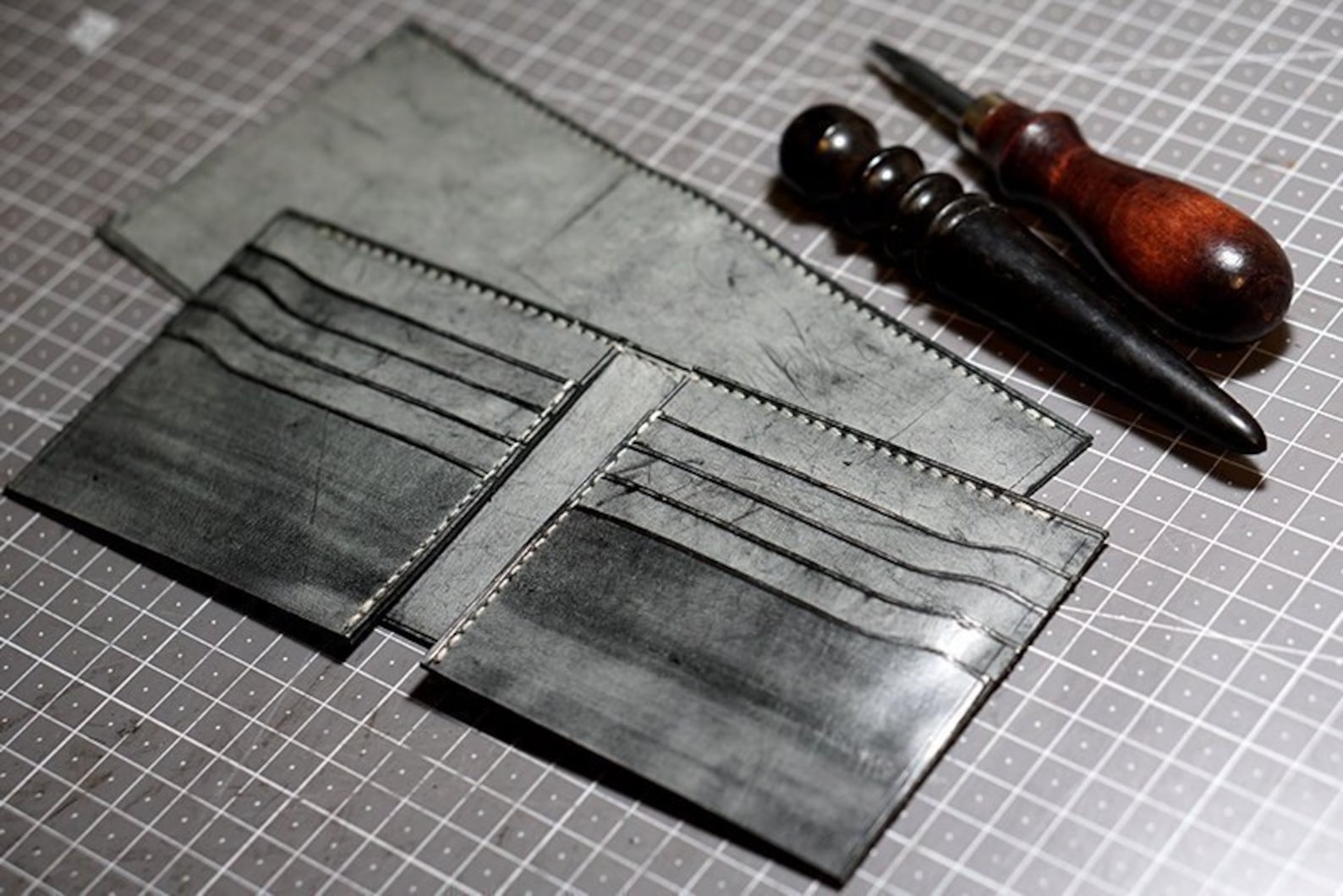 Leather Bifold Wallet PDF Pattern / Bifold / Diy / Wallet Etsy