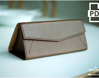 Leather Glasses Case PDF Pattern: DIY Mask Case (A4/US Letter)