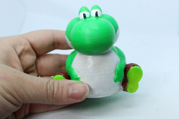 Big Yoshi Island Fat Yoshi Story 3d Printed Model Figure Thicc Etsy