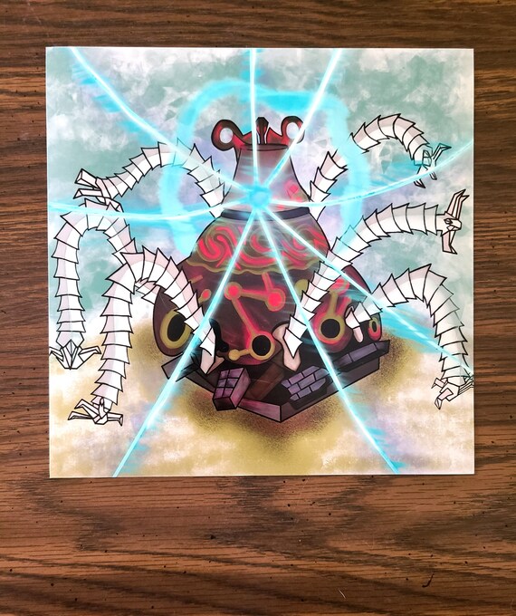 Legend Of Zelda Breath Of The Wild Guardian Print Loz Zelda Etsy Legend Of Zelda Breath Of The Wild Guardian Print Loz Zelda Etsy