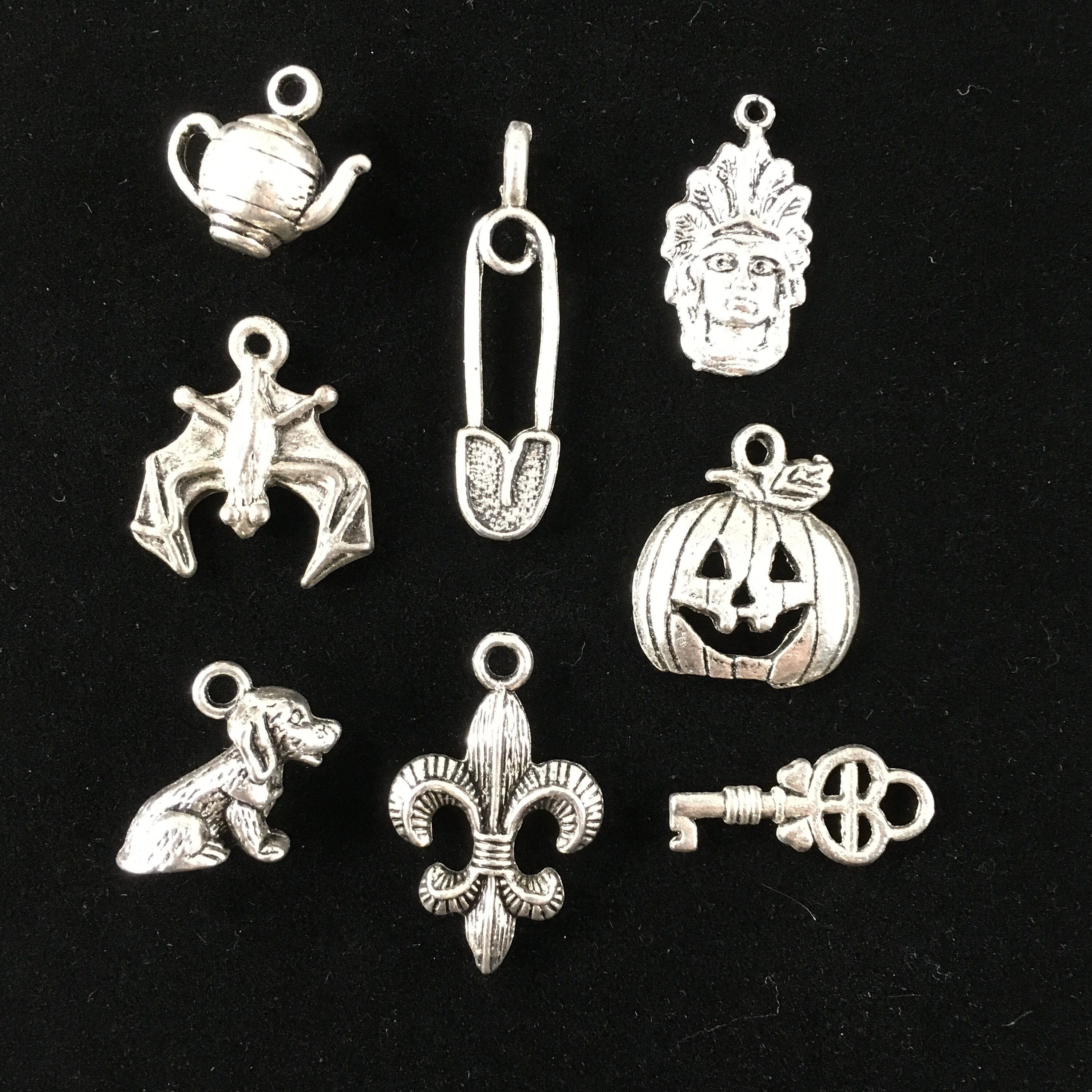 Pewter Charm Assortment Etsy