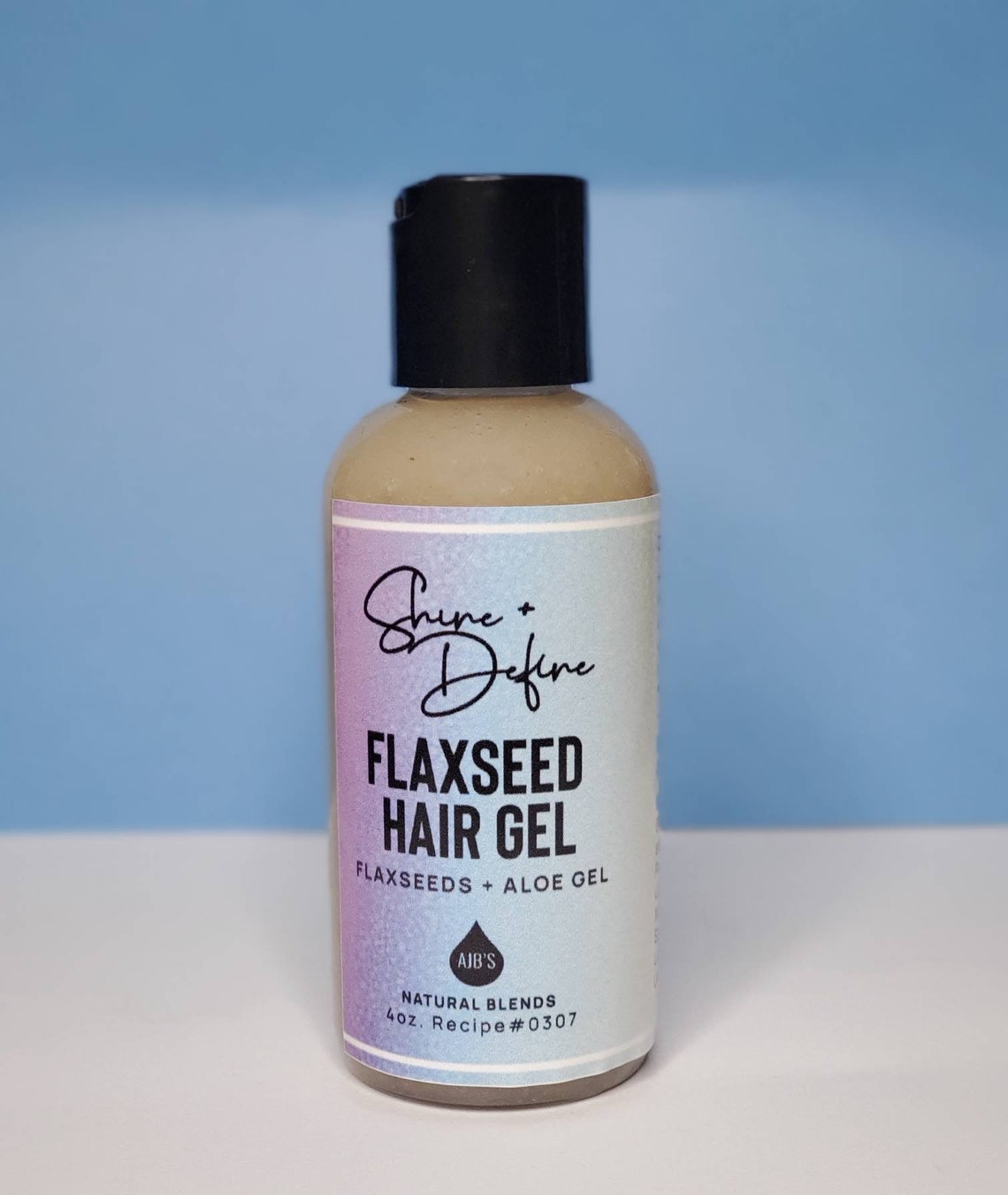 Flaxseed Hair Gel Curl Defining Soft Hold Natural Gel Etsy