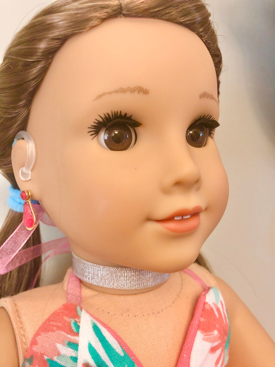 American Girl Doll EYELASHES 18 inch custom makeup Etsy