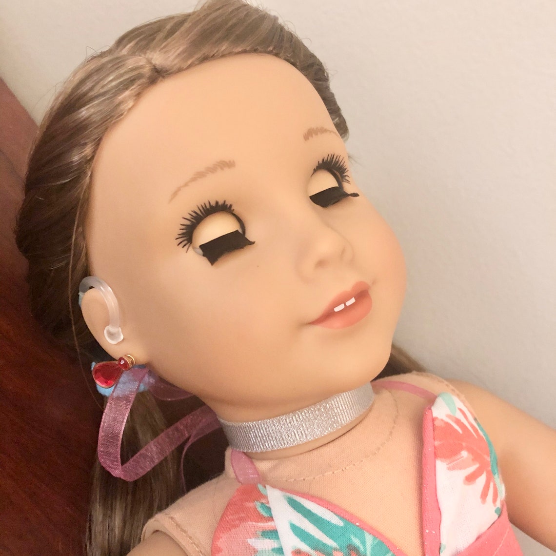 American Girl Doll EYELASHES 18 inch custom makeup Etsy