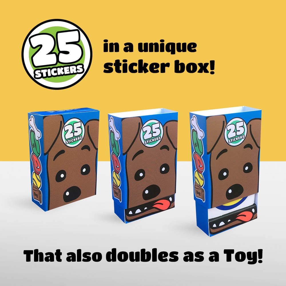 My Dog Box / Stickers / Kids / Children / Toy / Unique Box / Matchbox