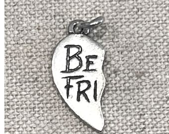 James Avery Sterling Silver Friend Heart Charm Pendant