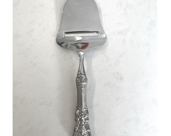 Reed & Barton Francis I Sterling Silver Handle Cheese Slicer Plane Server 83g