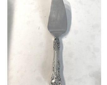 Gorham King Edward Sterling Silver Handle Cheese Pastry Server 7" No Mono