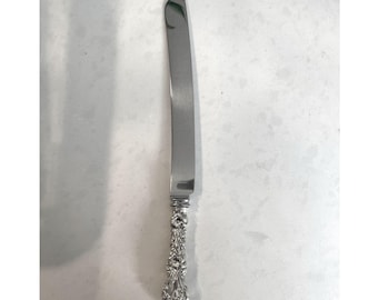 Gorham Lily Sterling Silver Handle Wedding Bread Knife 12.5" Sheffield England