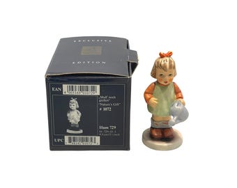 Vintage Goebel Hummel Nature's Gift 729 Figurine Club Exclusive Orig Box TMK 7