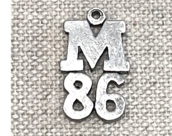 James Avery Retired Camp Mystic Charm Sterling Silver 1986 M86 Texas Vintage