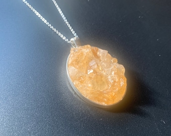 Shattered Citrine Pendants(Hypoallergenic)