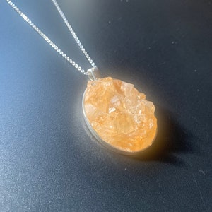 Shattered Citrine Pendants(Hypoallergenic)
