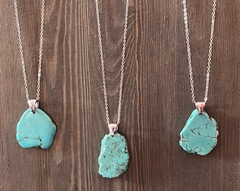 Turquoise Pendant Necklace