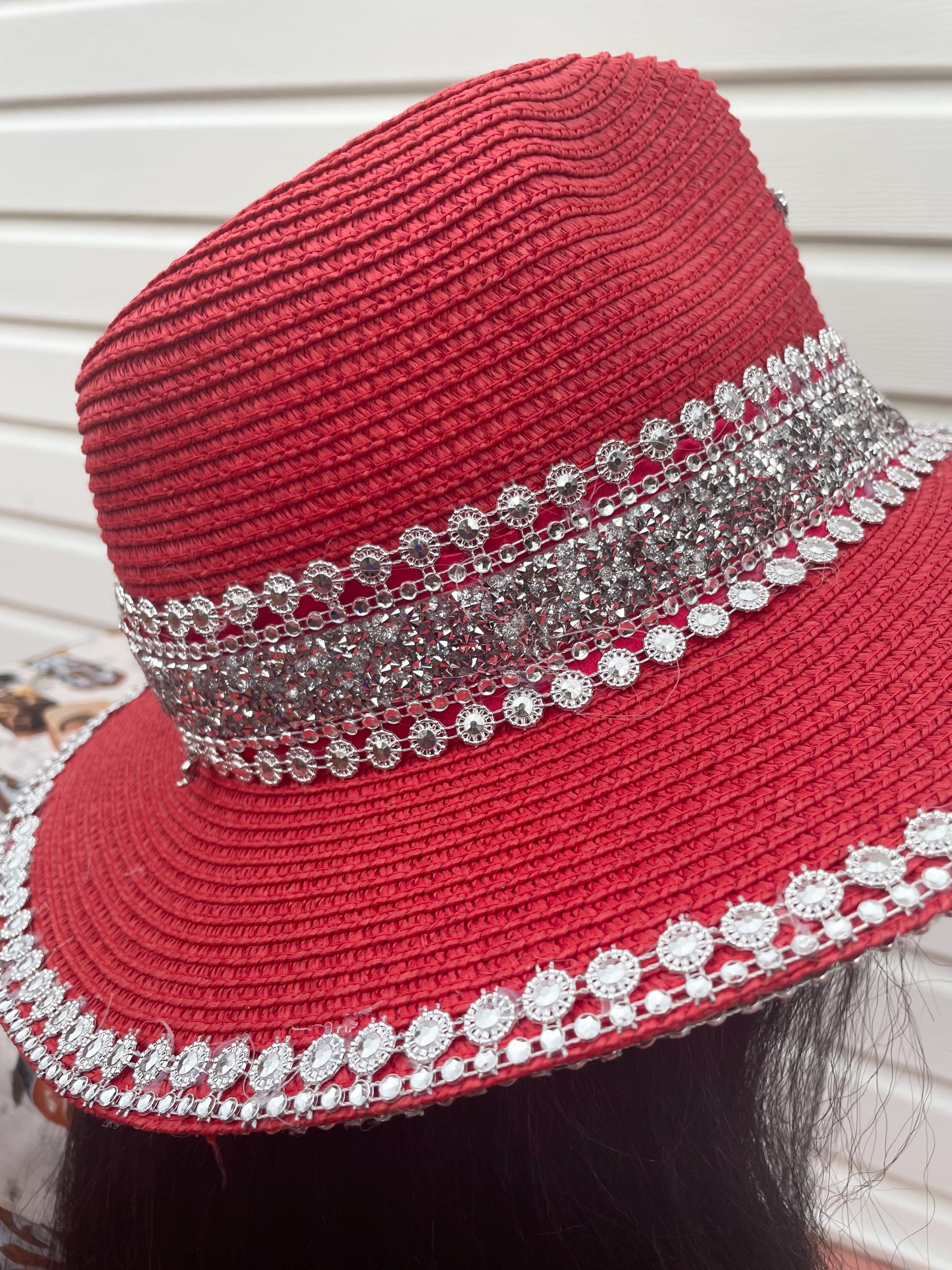 Red Star-embellished Hat - Etsy Israel