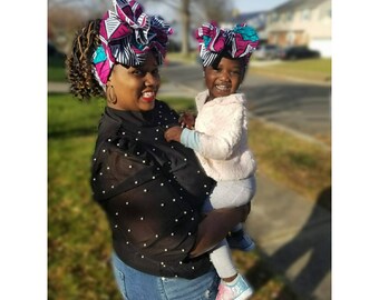 mommy and me headwraps