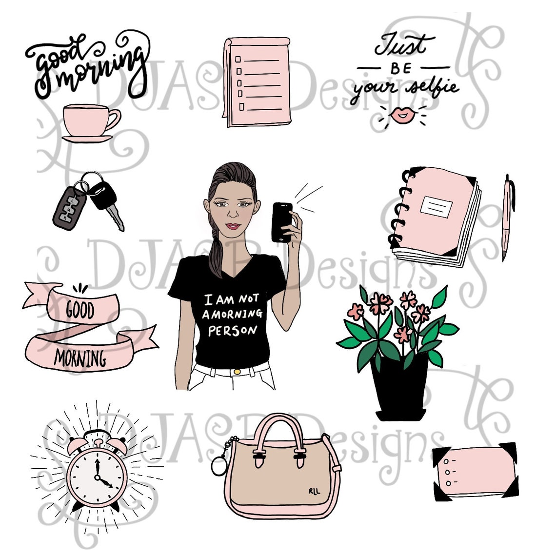 Digital Stickers Etsy