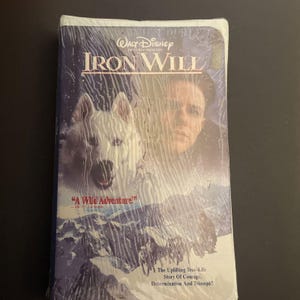 New Factory Sealed IRON WILL VHS Tape Movie Walt Disney Home Video