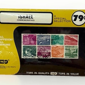 Vintage Stamps Israel Commeratives 1940s-1980s