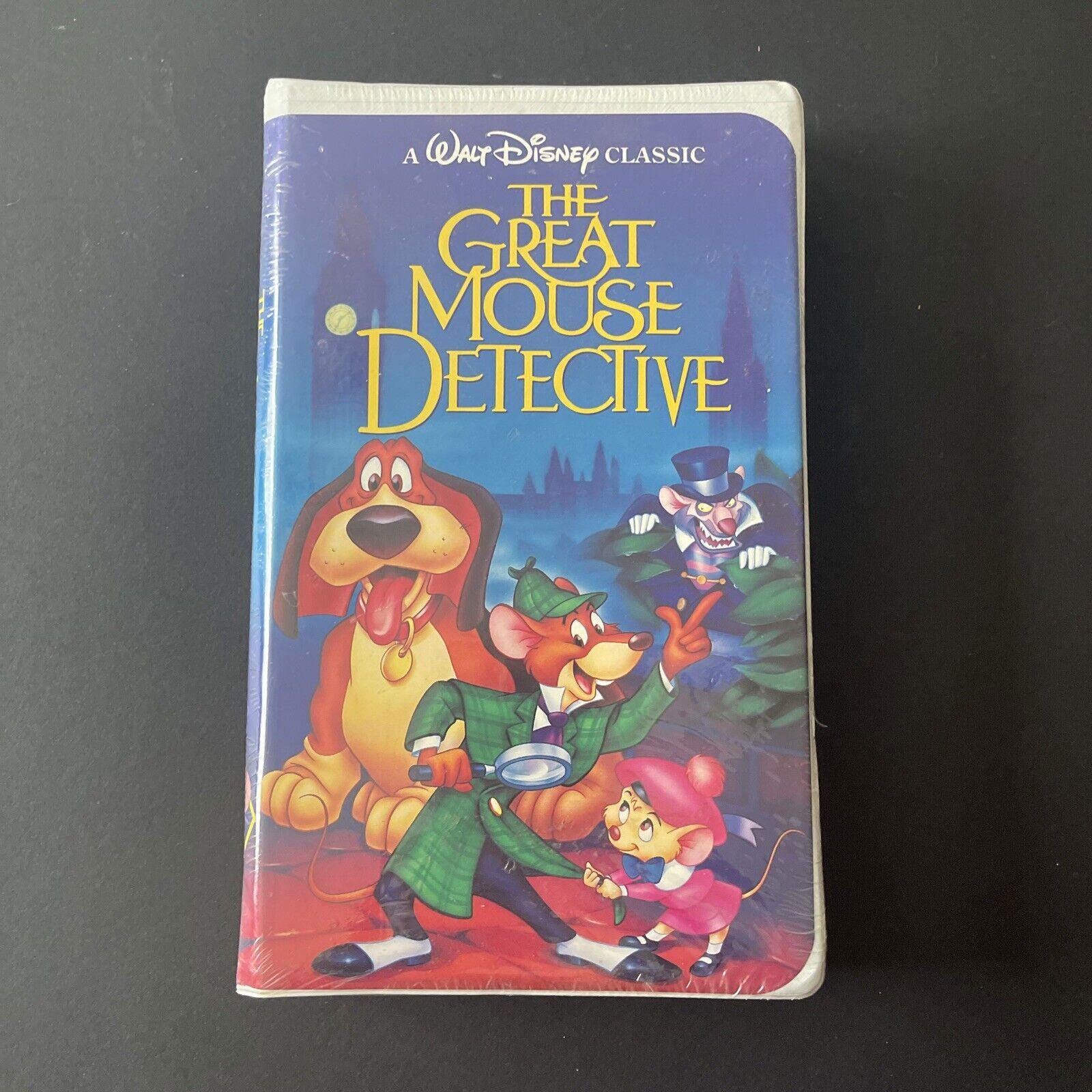 Disney Black Diamond The Classics The Great Mouse Detective Clamshell VHS 1360