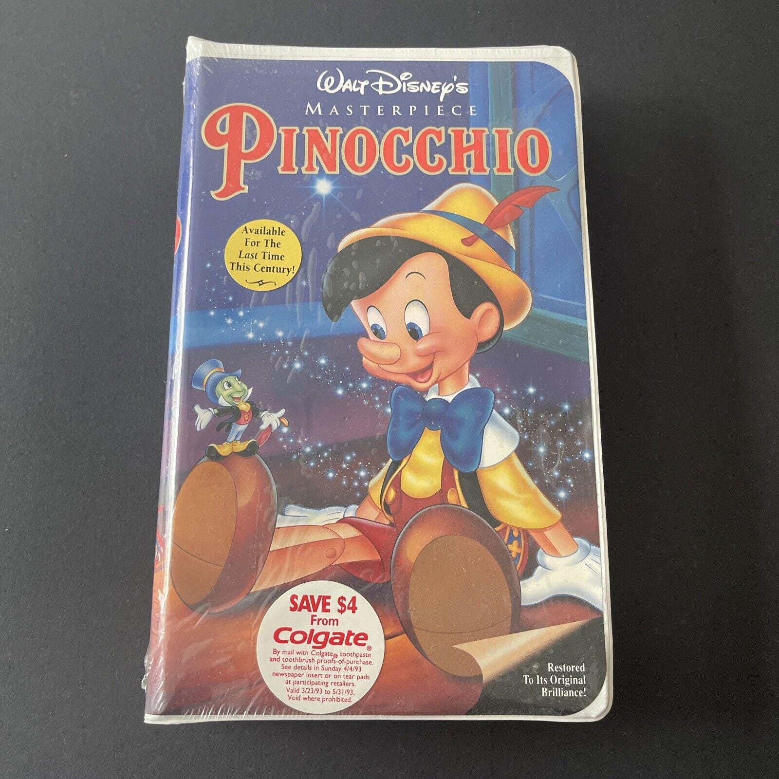 Pinocchio (VHS, 1993) Walt Disney Masterpiece Special Edition 239