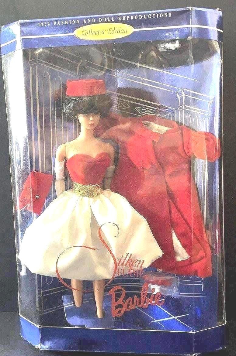 Barbie Silken Flame 1997 Mattel 18448 - 1962 Doll