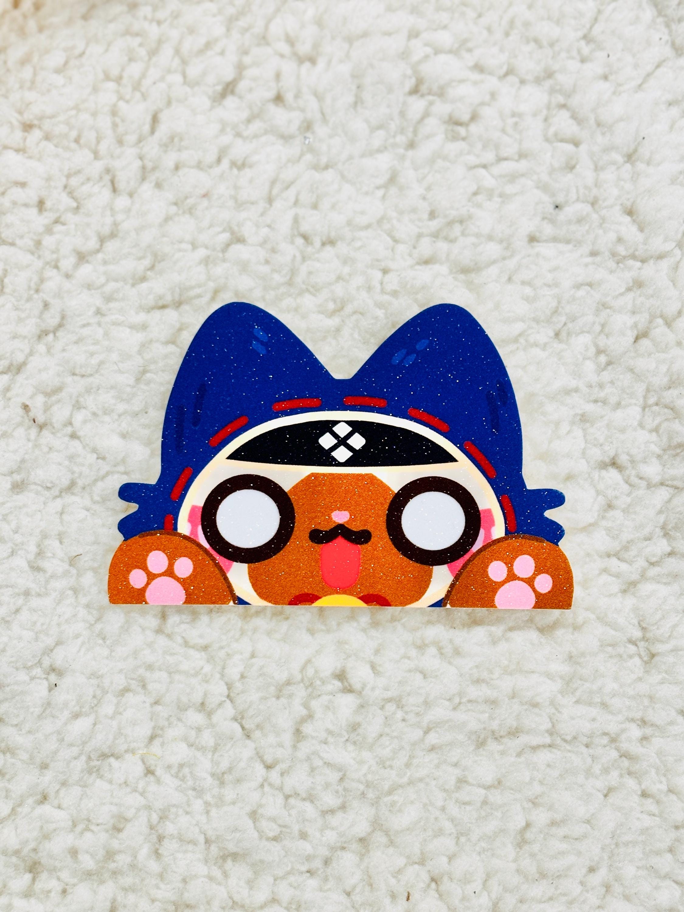 Lrf Sticker Palico Monhunt Series - Vinyl Sticker - Etsy