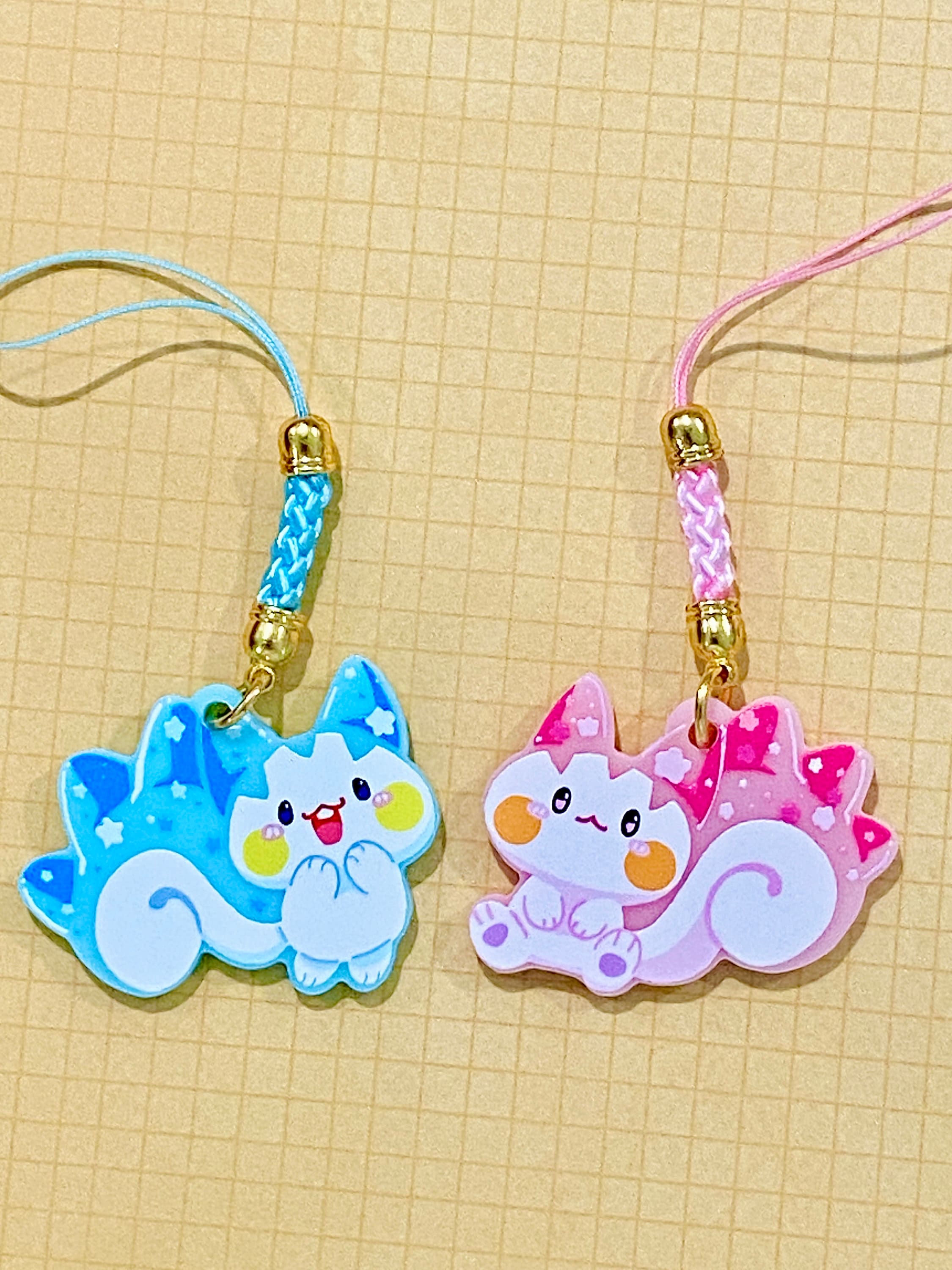 Double Pachirisu Phone Charms - Etsy