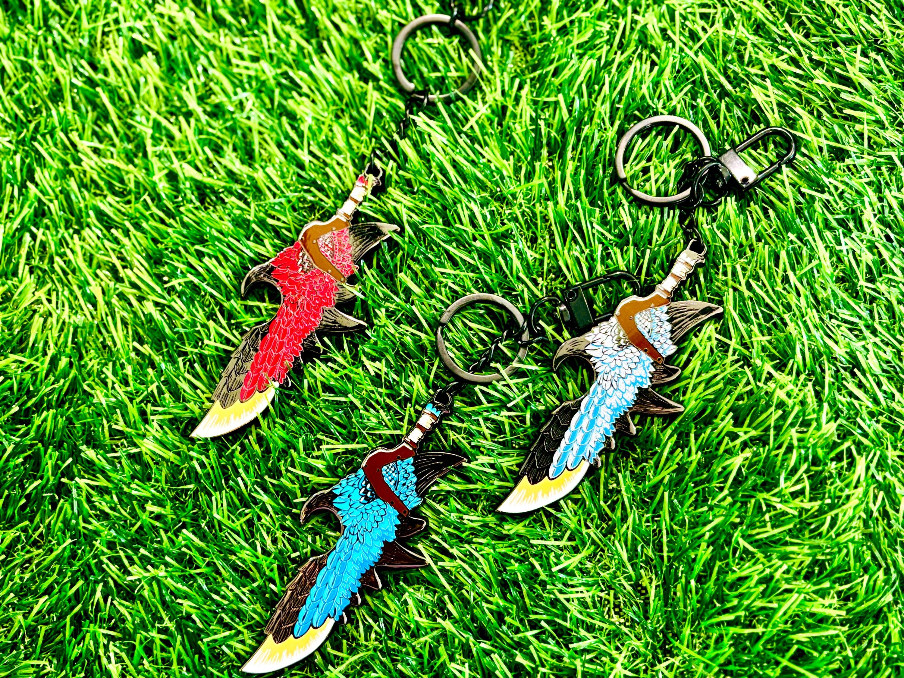 MH : Flame Sword Bottle Opener Keychian ||| Game Inspired - Etsy