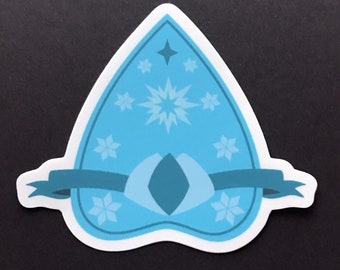 Eeveelution Planchette Sticker-Glaceon