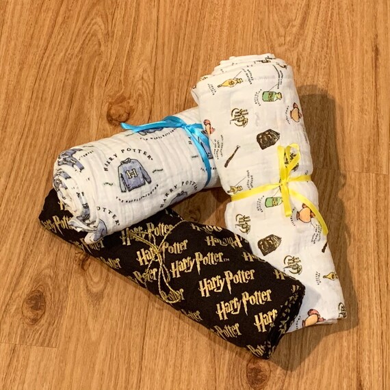 harry potter muslin blanket