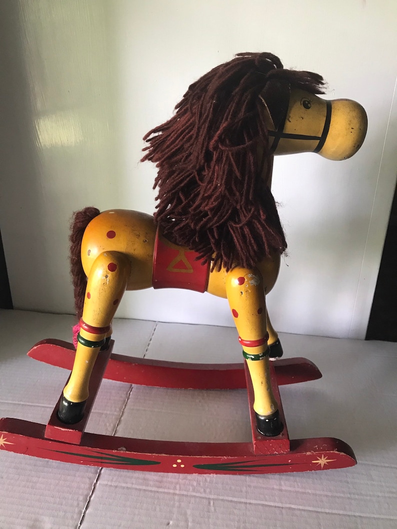 1980s rocking horse