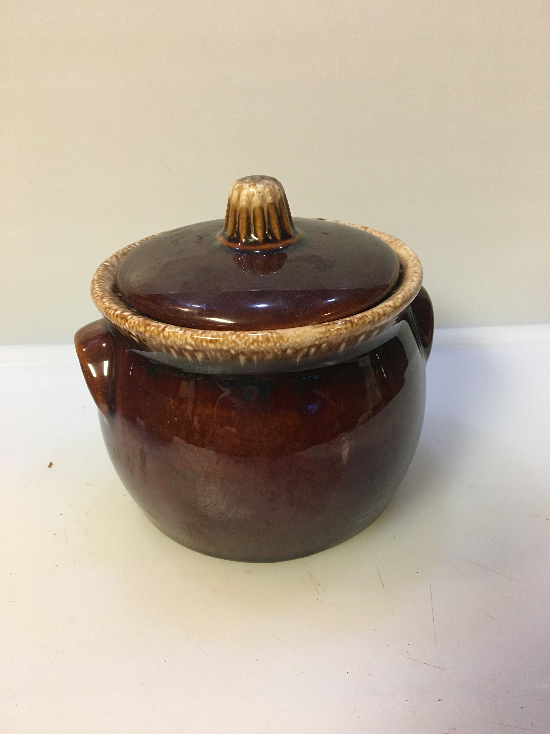 Hull Oven Proof Sugar Bowl with Lid Stoneware Pottery Etsy