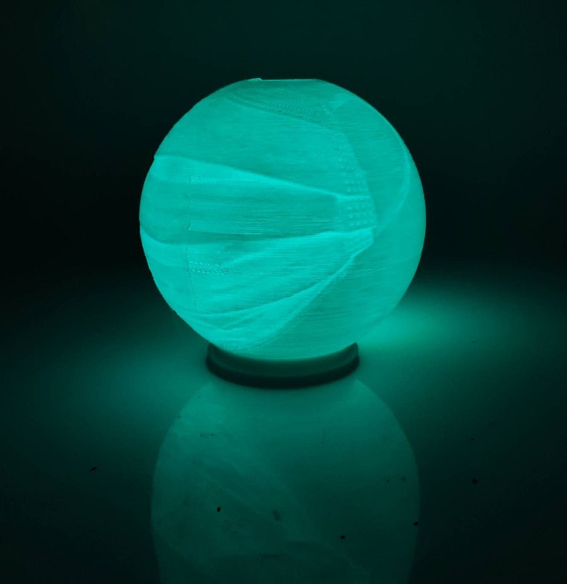 Wear a mask light fixture