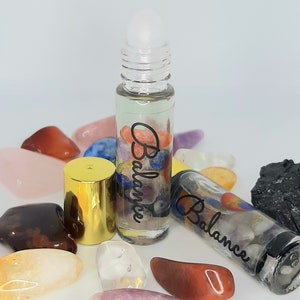 Chakra Balance Crystal Fragrant Body Oil
