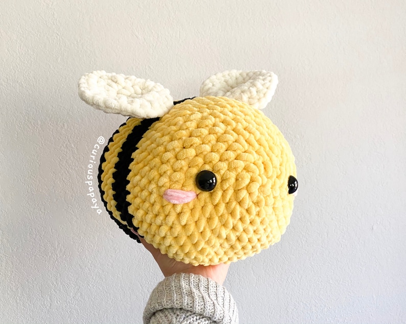 Giant Bee Crochet Pattern Etsy