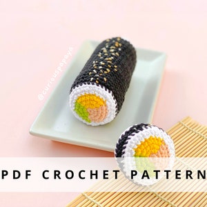 Kimbap Crochet Pattern