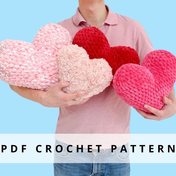 Giant Heart Crochet Pattern