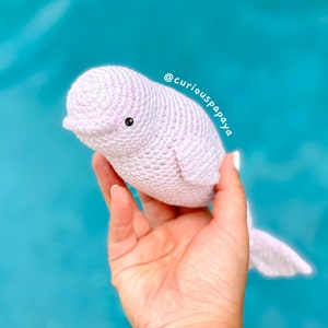 Beluga Whale Crochet Pattern image 5