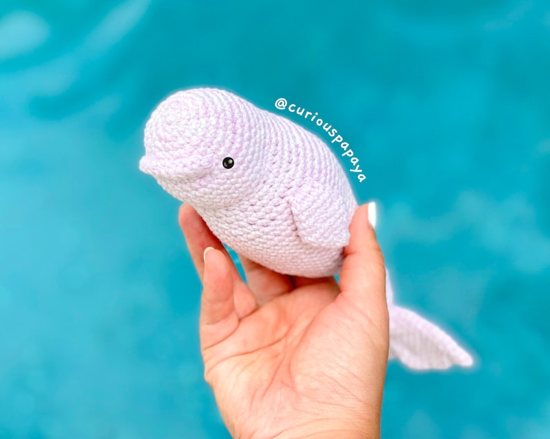 Beluga Whale Crochet Pattern image 5