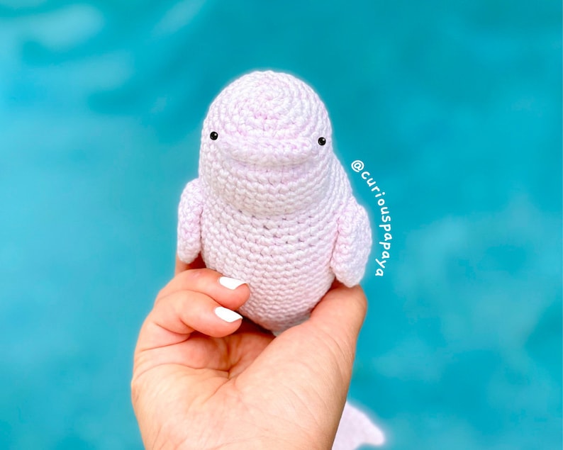 Beluga Whale Crochet Pattern image 4