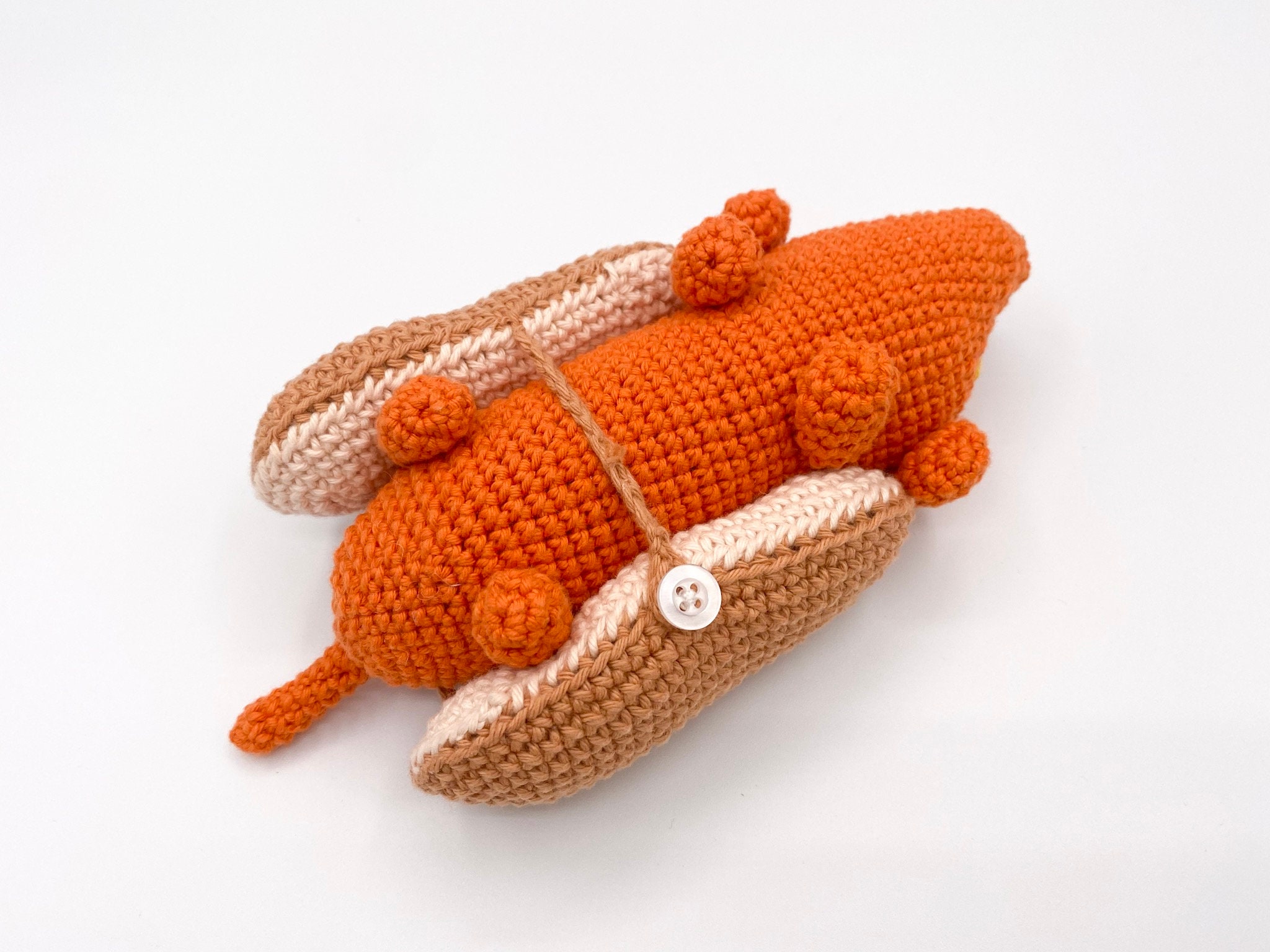Weiner Dog Crochet Pattern Etsy