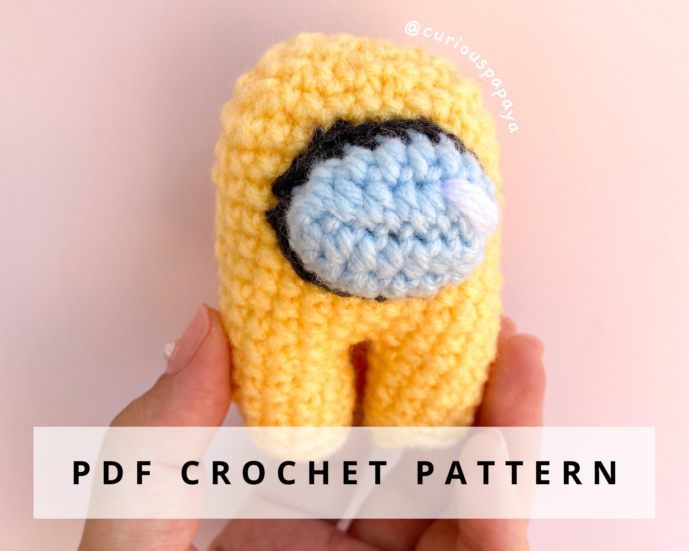 Llavero Among Us Tejidos A Crochet Precio Among Us Crochet España